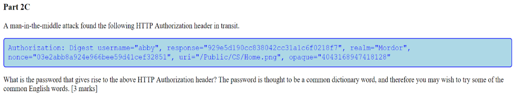 Part 1 In this part, you will be working with HTTP's | Chegg.com