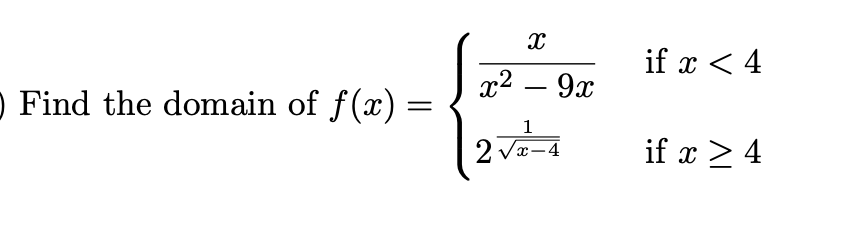 solved-find-the-domain-of-f-x-xx2-9x-if-x