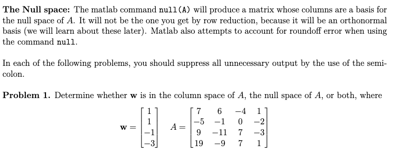 Matlab 3 MATH 461 (SECTION 0211), FALL 2021 Due | Chegg.com