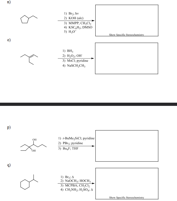 Solved 2 For Each Of The Following Reactions Place The Chegg Com