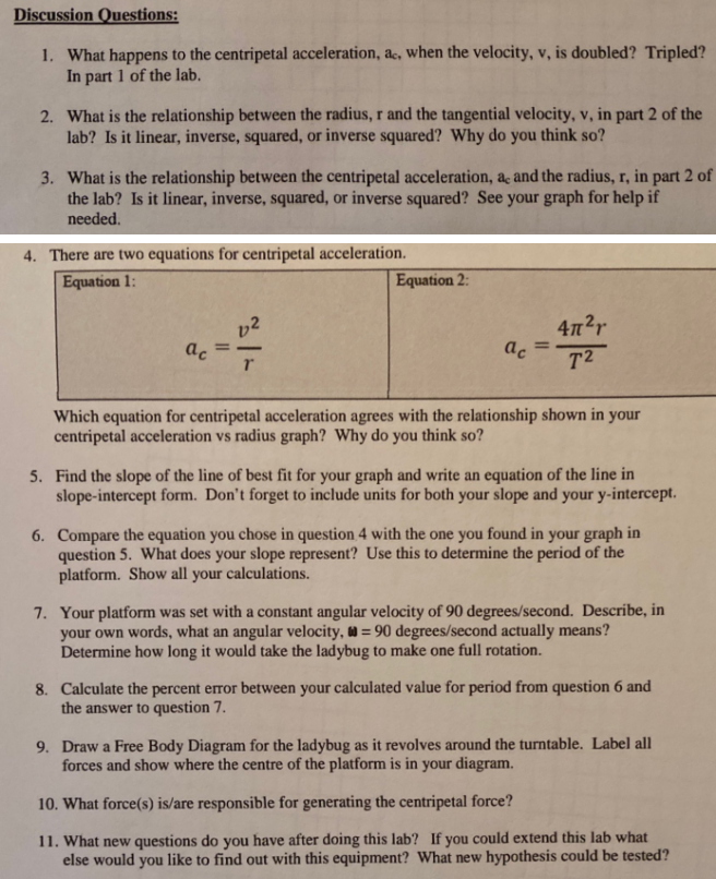 tangential velocity equation