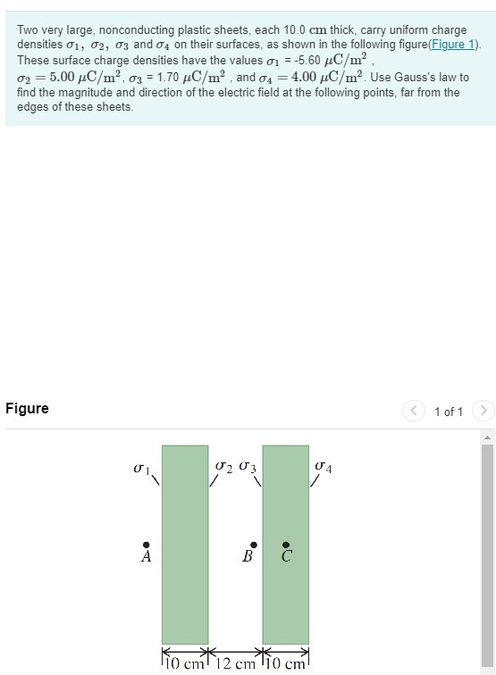 Solved What is the magnitude of the electric field at point | Chegg.com