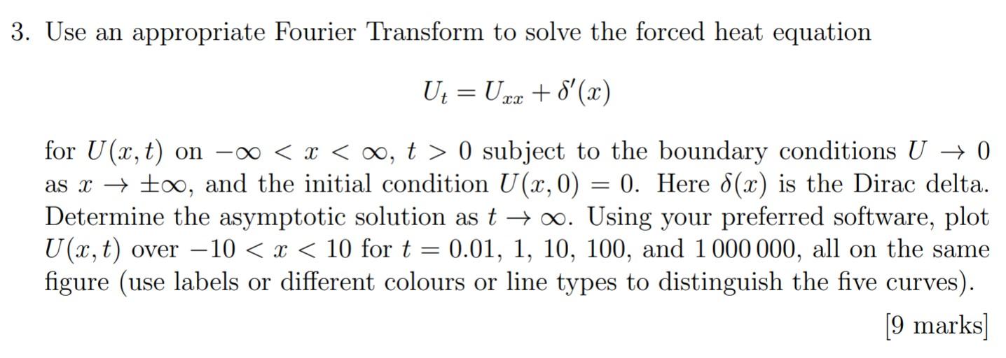 Solved Using the analysis equation of the Fourier Transform | Chegg.com