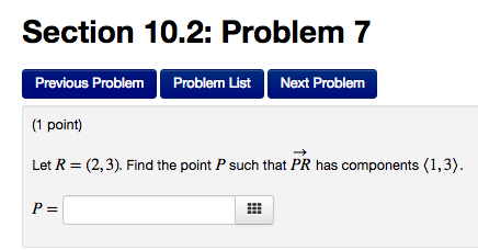 Solved Section 10.2: Problem 7 Previous Problem Problem List | Chegg.com