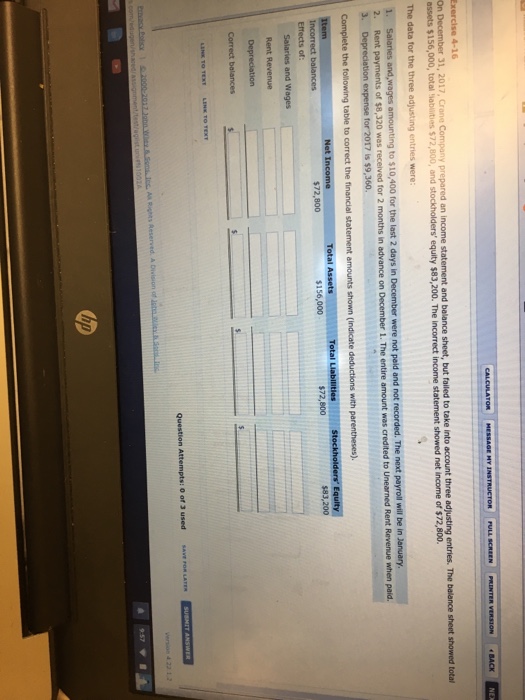 Solved calculator messaoe my instructor pull scree nex chegg