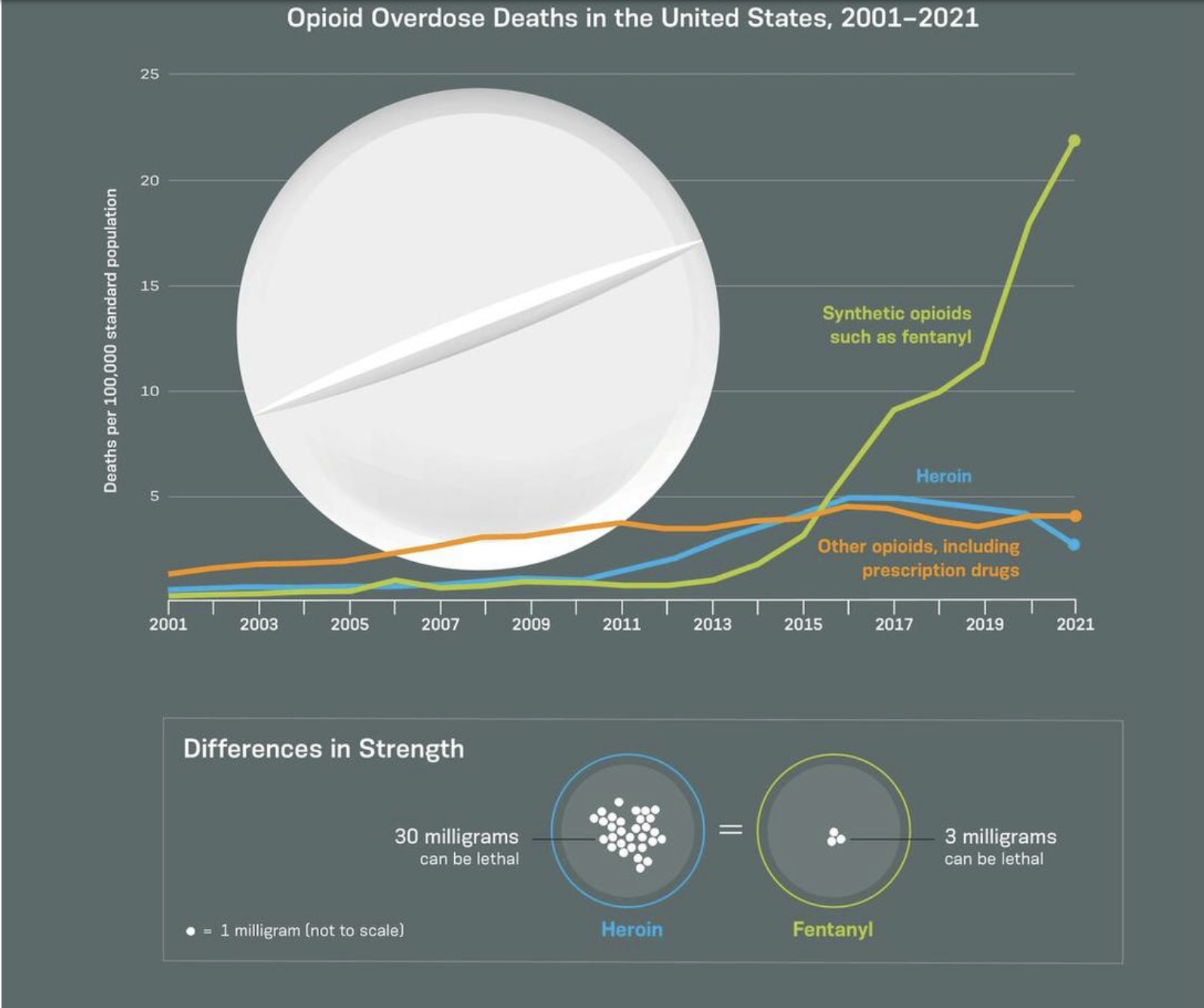 Solved Opioid Overdose Deaths in the United States, | Chegg.com
