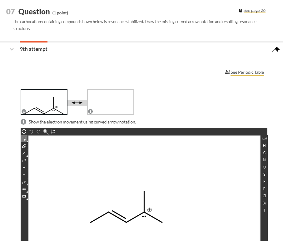 Solved 07 Question (1 point) See page 26 The | Chegg.com