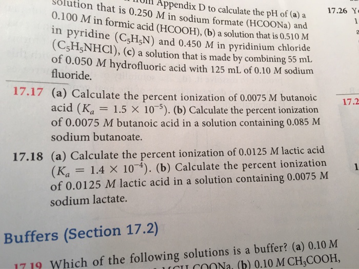 (a) Calculate the percent ionization of 0.0075 M | Chegg.com