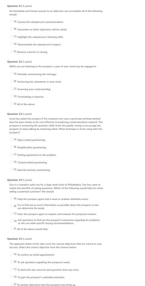 Question 1 (1 point) Saved Which of the following is | Chegg.com