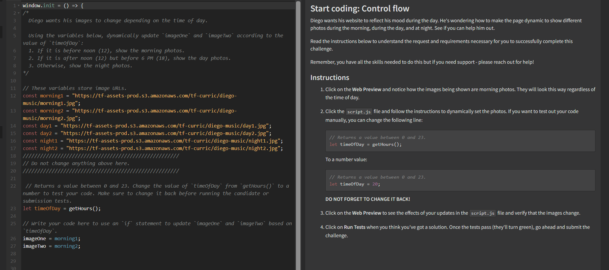 help with javascript homework