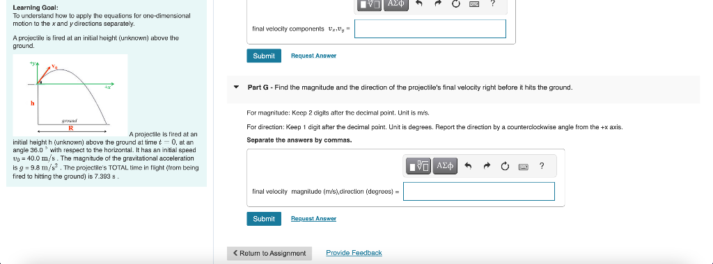 Solved Part A - Calculate the x - and y - components of the | Chegg.com