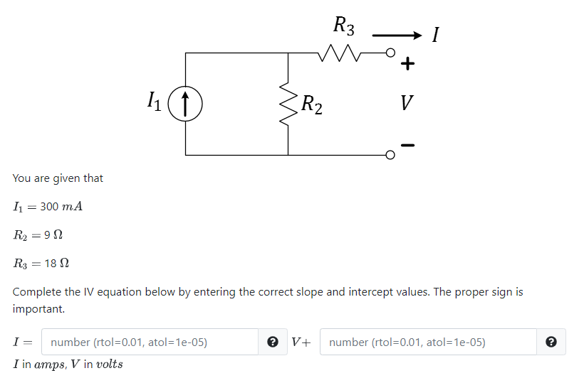 Solved R3 11 0 R2 V You Are Given That 11 300 Ma R2 Chegg Com