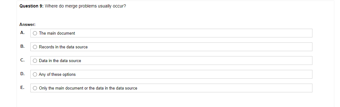 Solved Question 1: You can use the same one data source with | Chegg.com