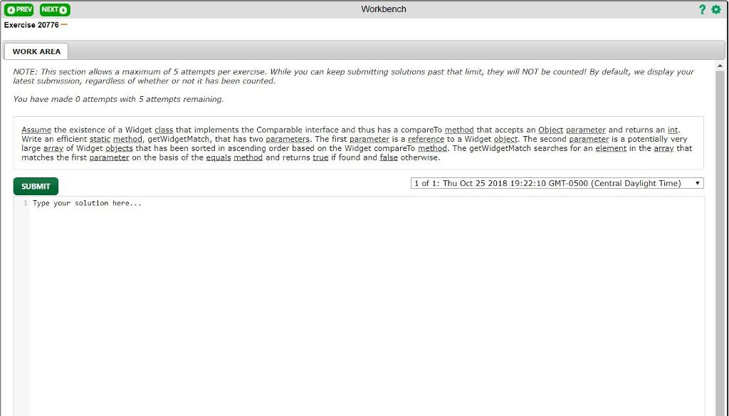 Solved use your own JAVA code with screen shot of code & | Chegg.com