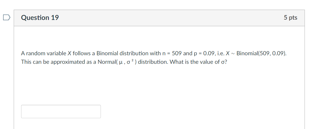 Solved A Random Variable X Follows A Binomial Distribution | Chegg.com