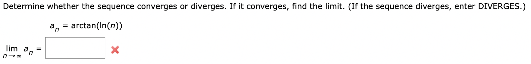 Solved Determine Whether The Sequence Converges Or Diverges. | Chegg.com