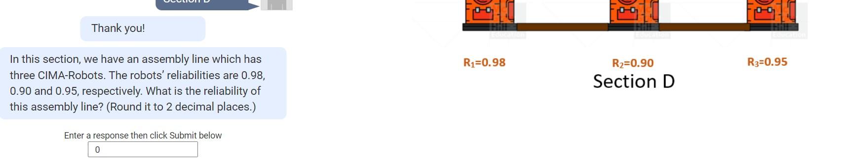 Solved In this section, we have an assembly line which has | Chegg.com