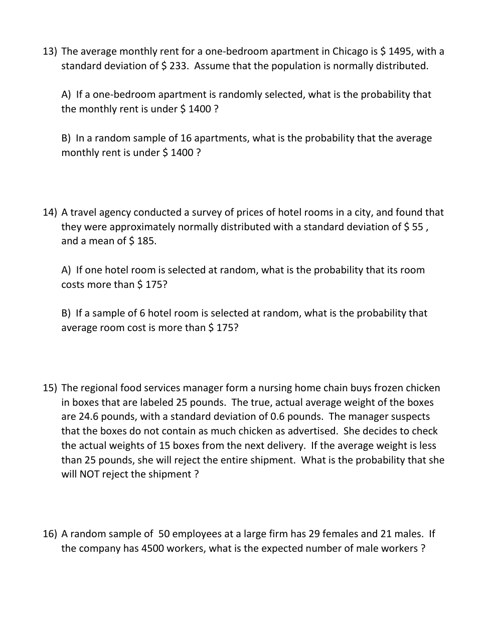 solved-13-the-average-monthly-rent-for-a-one-bedroom-chegg