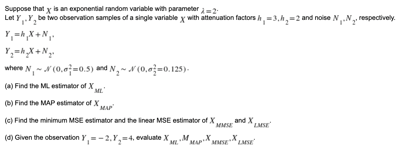 Solved Suppose that X is an exponential random variable with | Chegg.com