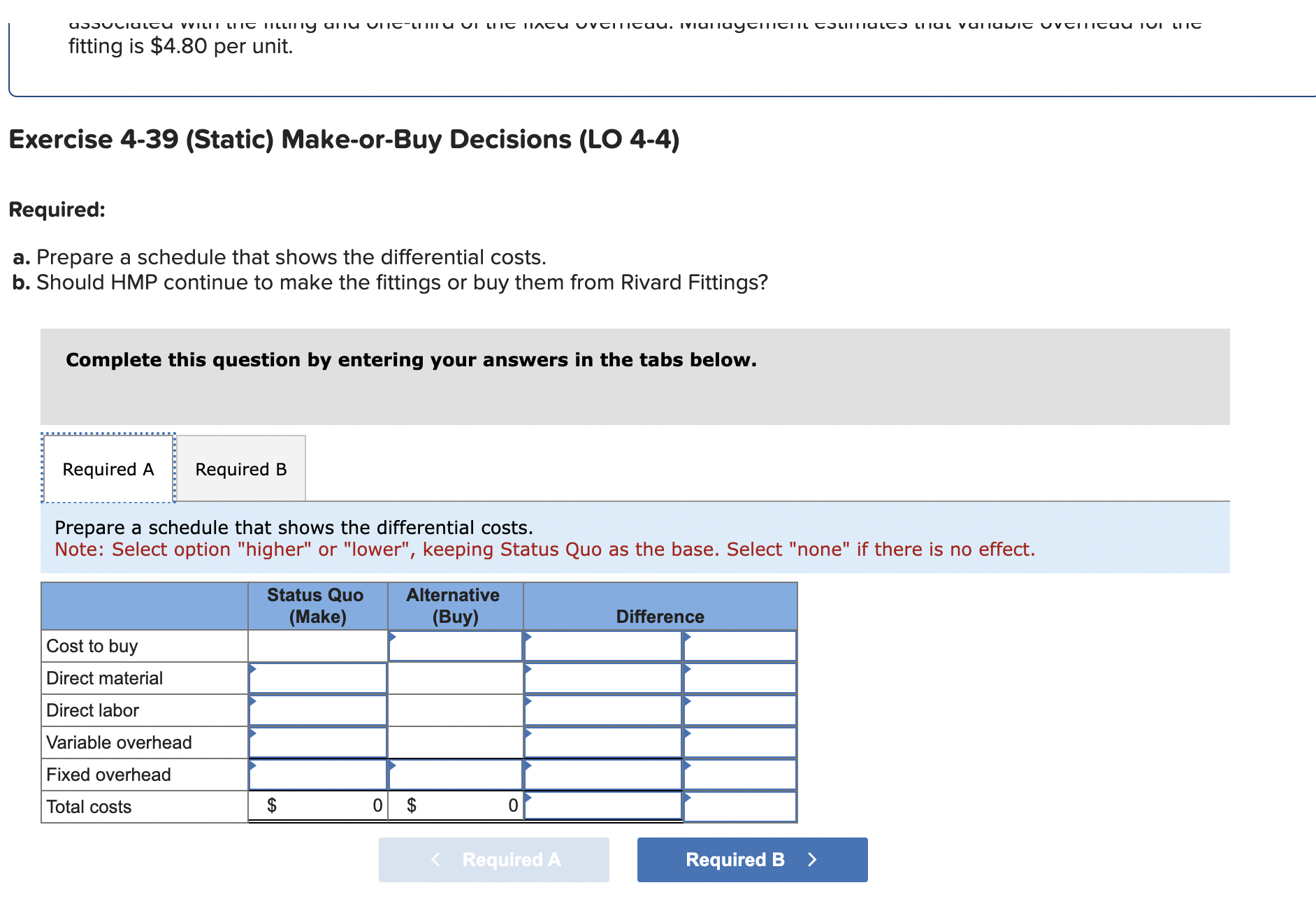 Solved Exercise 4-39 And 4-40 (Static) (LO 4-4) [The | Chegg.com