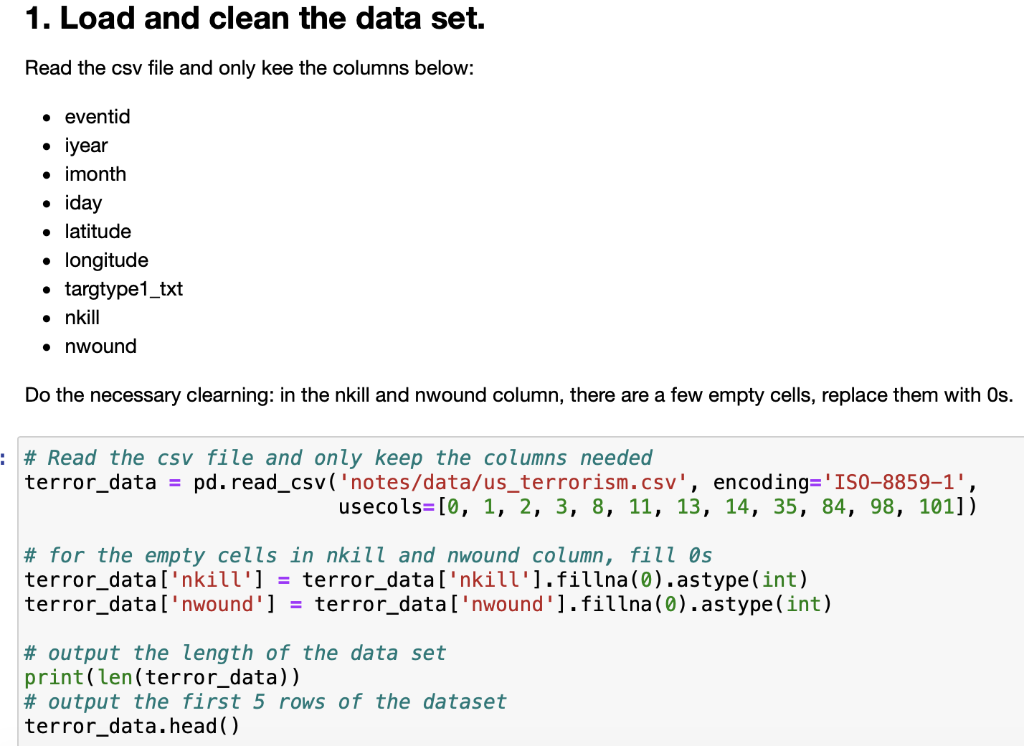 Solved python import numpy as np import pandas as pd import | Chegg.com