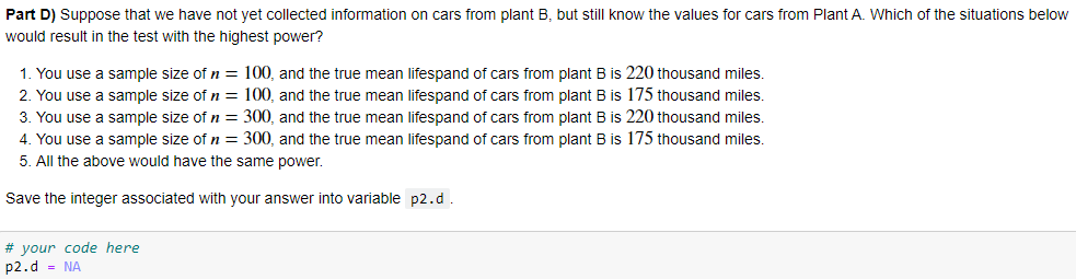 Solved The same model of car is constructed at two different | Chegg.com