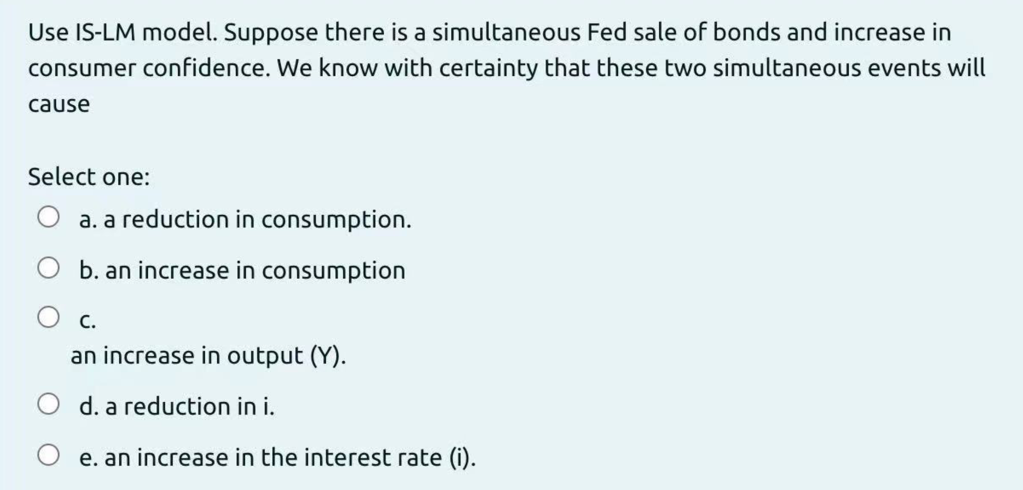 Solved Use IS-LM model. Suppose there is a simultaneous Fed | Chegg.com