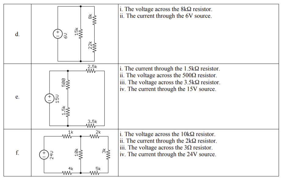 Solved 2. Solve For And Give The Voltage Across (around) | Chegg.com