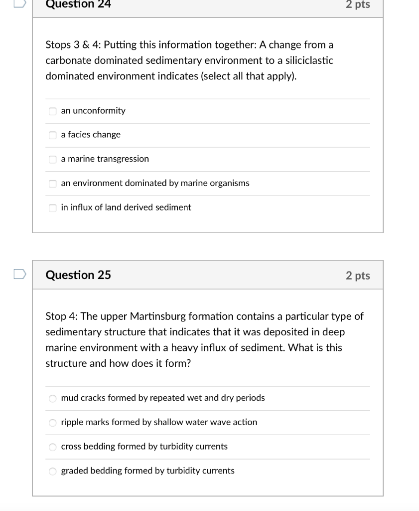 Question 32 8 pts Stop 6 Putting it all together.