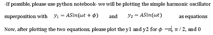 Solved -If possible, please use python notebook- we will be | Chegg.com