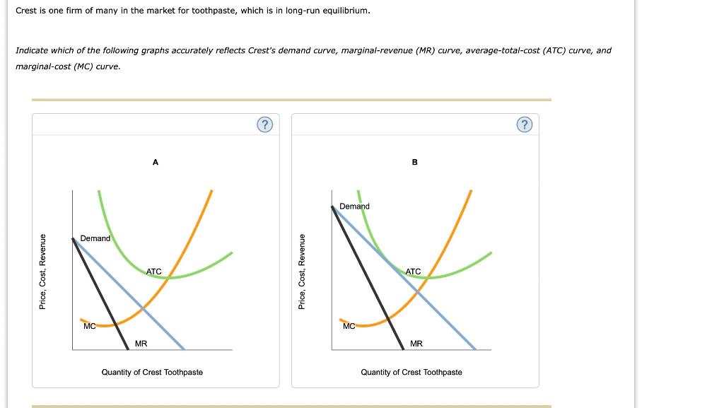 Solved Crest Is One Firm Of Many In The Market For | Chegg.com