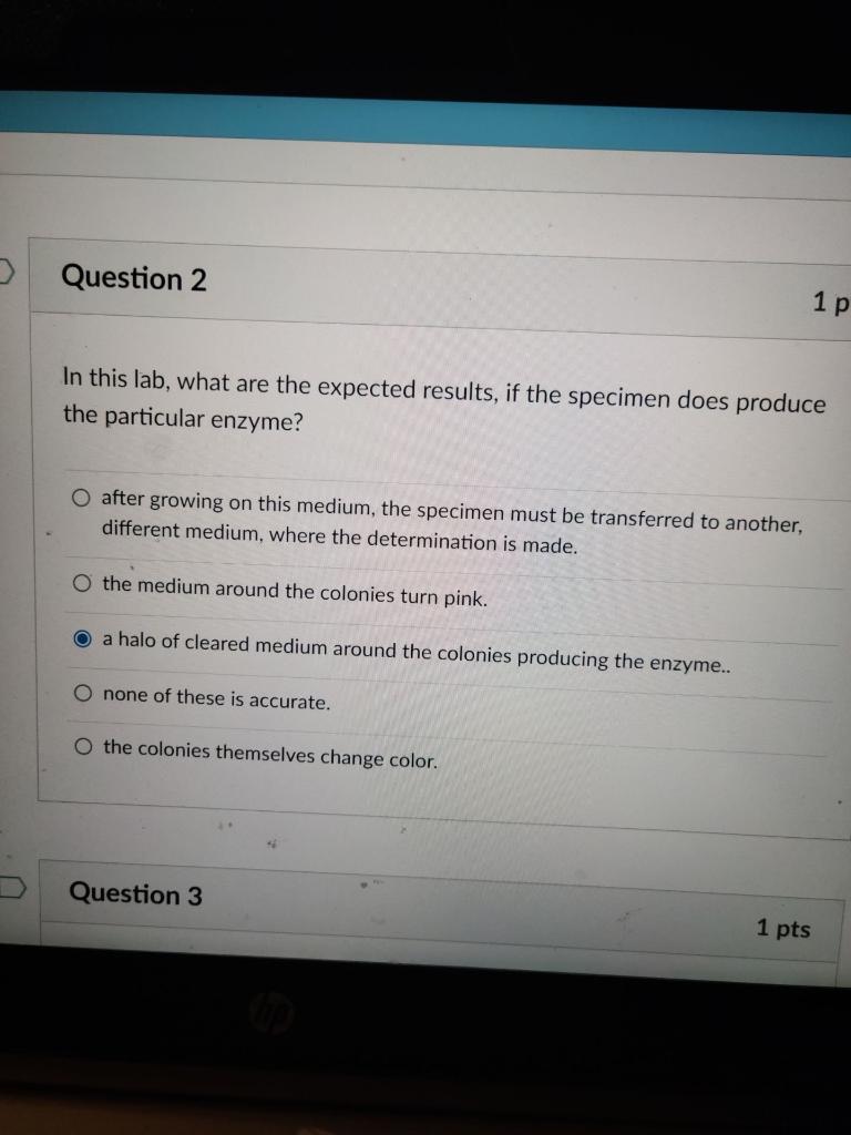 [Solved]: Micro Biology Experiment 14 Lab Quiz In This Lab,