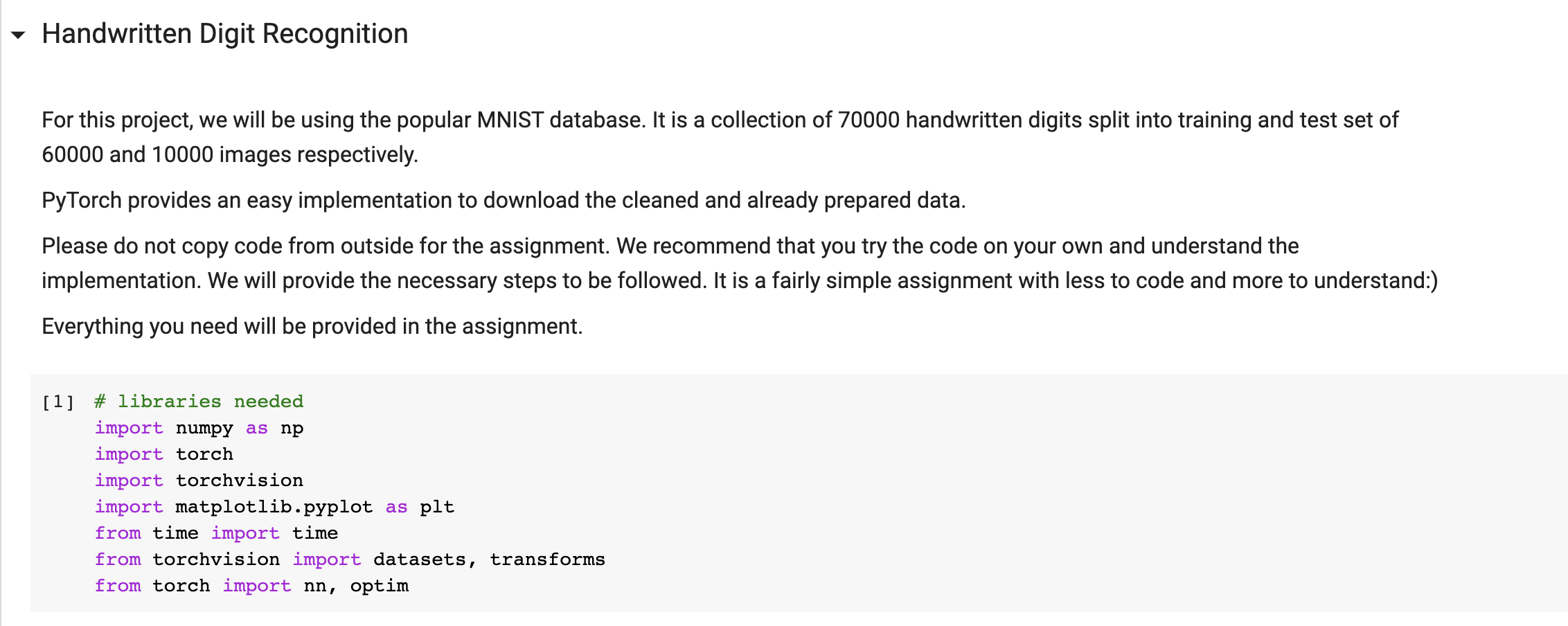 Handwritten Digit Recognition For this project, we | Chegg.com