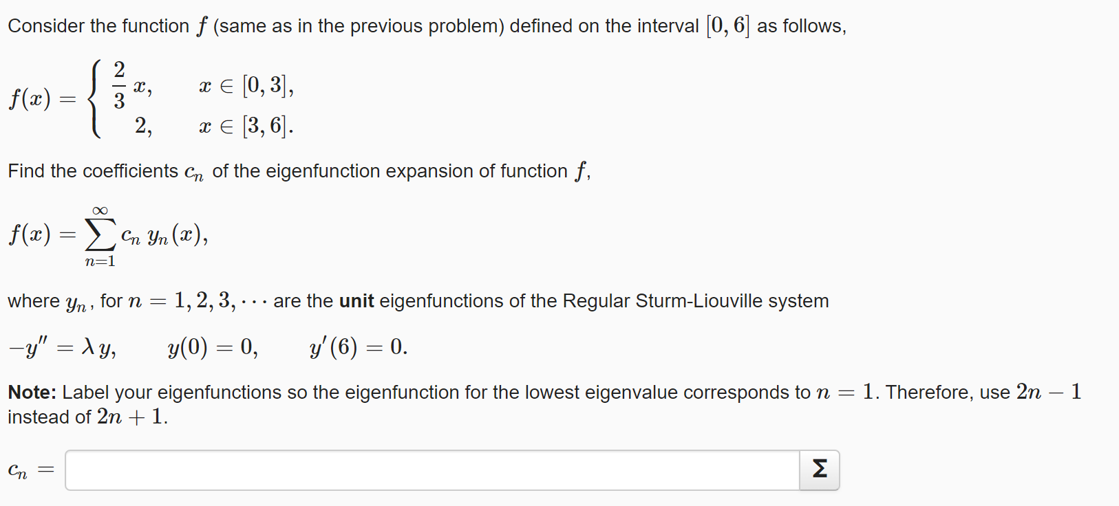 Solved Consider the function f (same as in the previous | Chegg.com