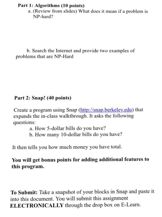 Solved What does it mean if a problem is NPhard? Search