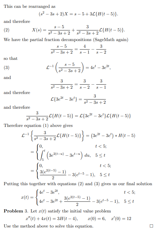 Solved In Class Today We Defined The Convolution Of The F Chegg Com