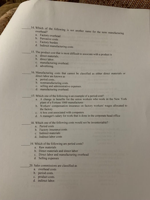 Solved ag.220 Capitulo S preadsheet Exercise Leccion IV. At | Chegg.com