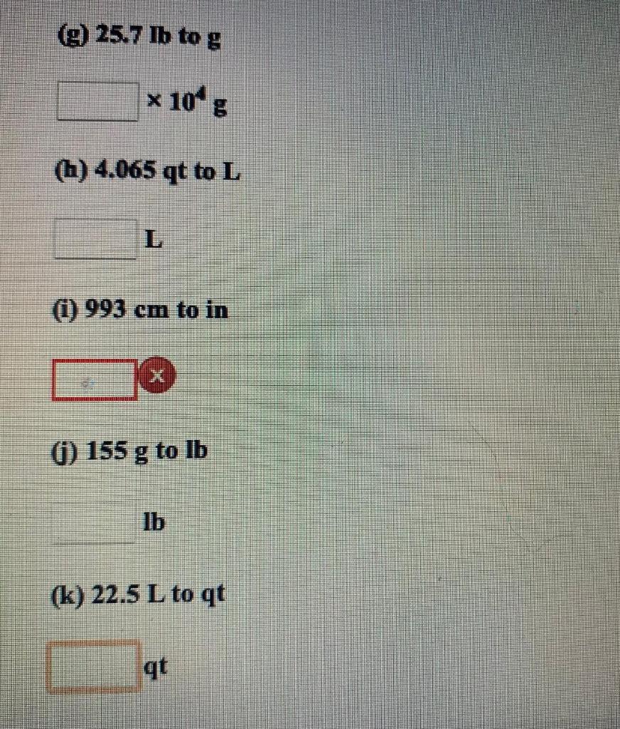 Solved Carry out the following conversions. Report your | Chegg.com