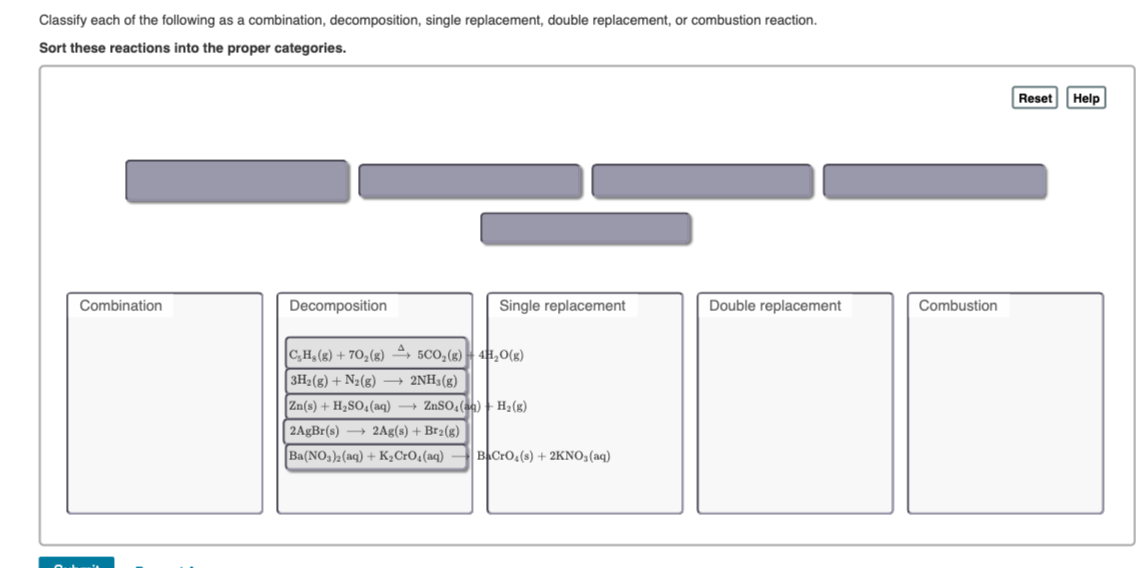 Solved Classify Each Of The Following As A Combination D Chegg Com