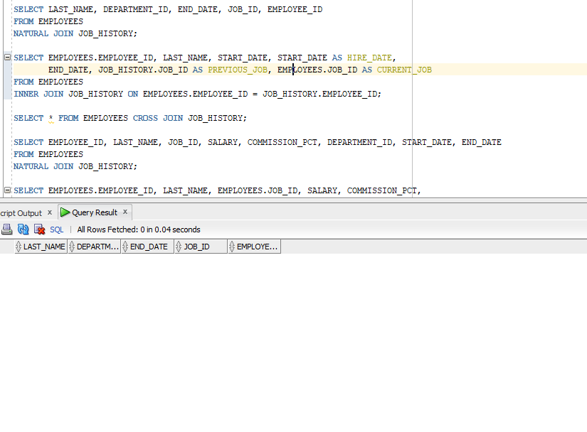 Solved When running natural join, data does not combine to | Chegg.com