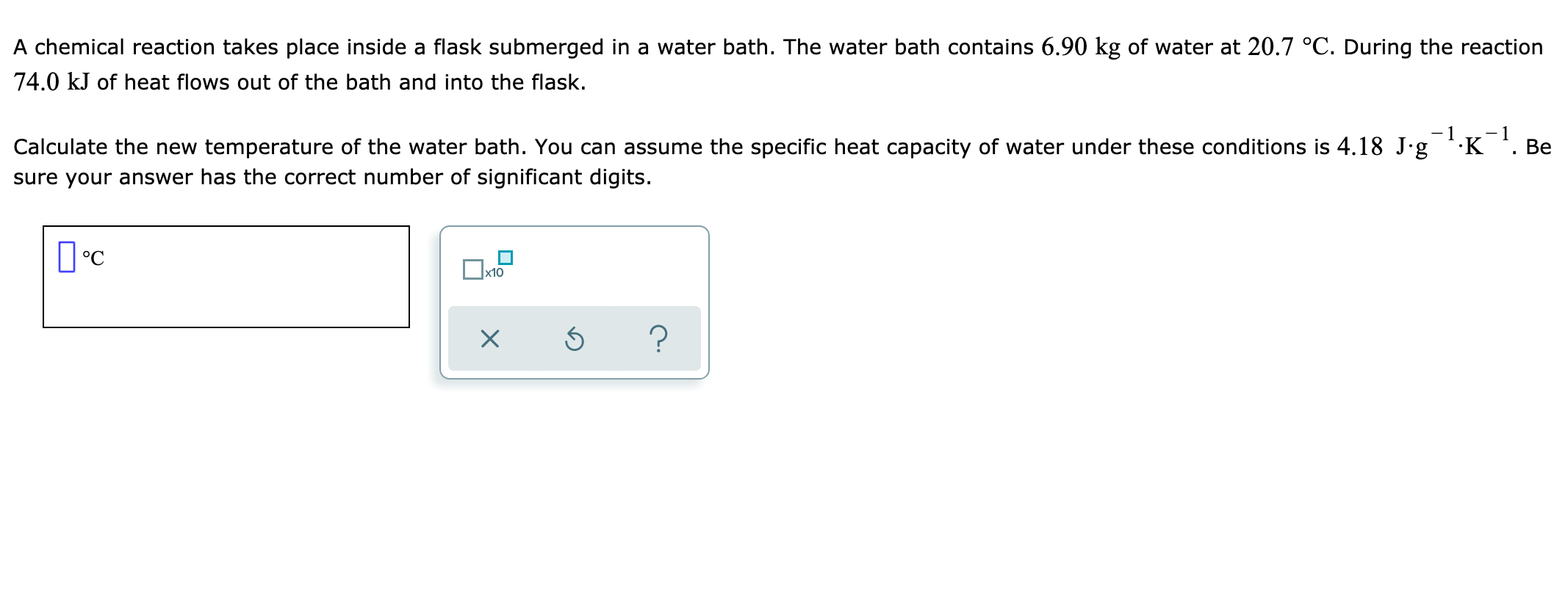 Solved A chemical reaction takes place inside a flask