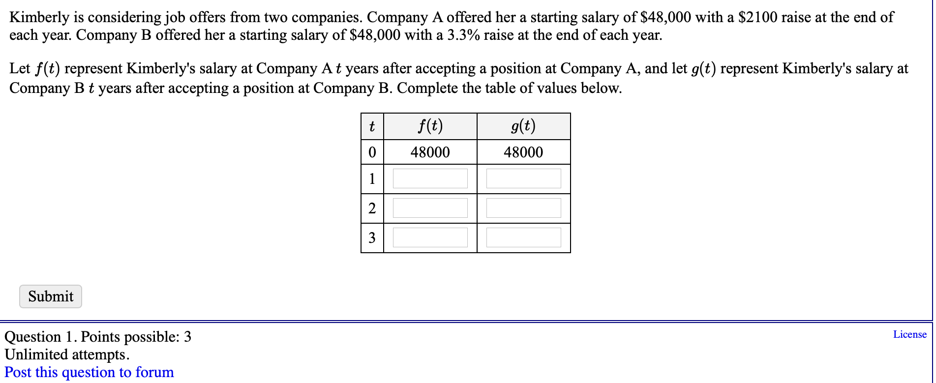 Solved Kimberly Is Considering Job Offers From Two | Chegg.com