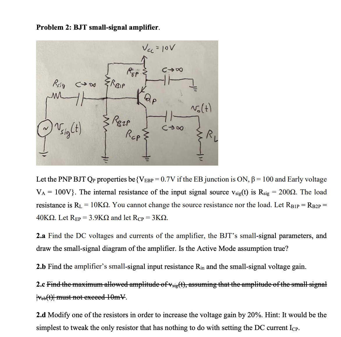 Solved Solve the following problem below with pen | Chegg.com