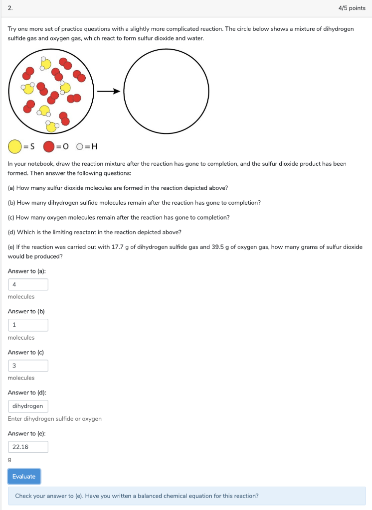 Solved 1. 4/6 points Chlorine trifluoride is a highly