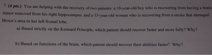 Solved 7. (4 Pts.) You Are Helping With The Recovery Of Two 