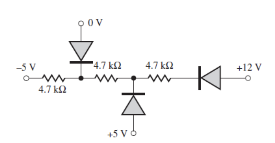 Find the Q-point for the diodes in the circuits in | Chegg.com