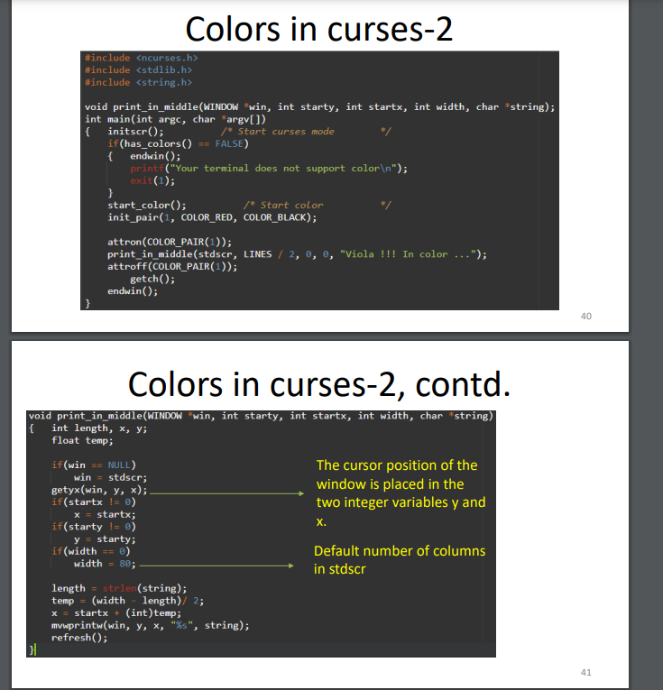 Below is a C program. Please add comment to each line | Chegg.com