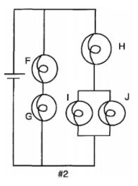 Solved Use current and resistance to rank the brightness of | Chegg.com