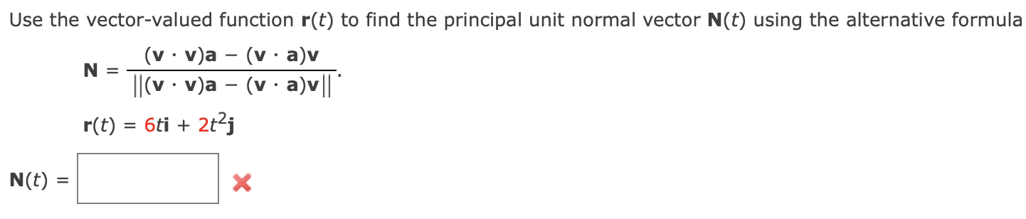 Solved Use the vector-valued function r(t) to find the | Chegg.com