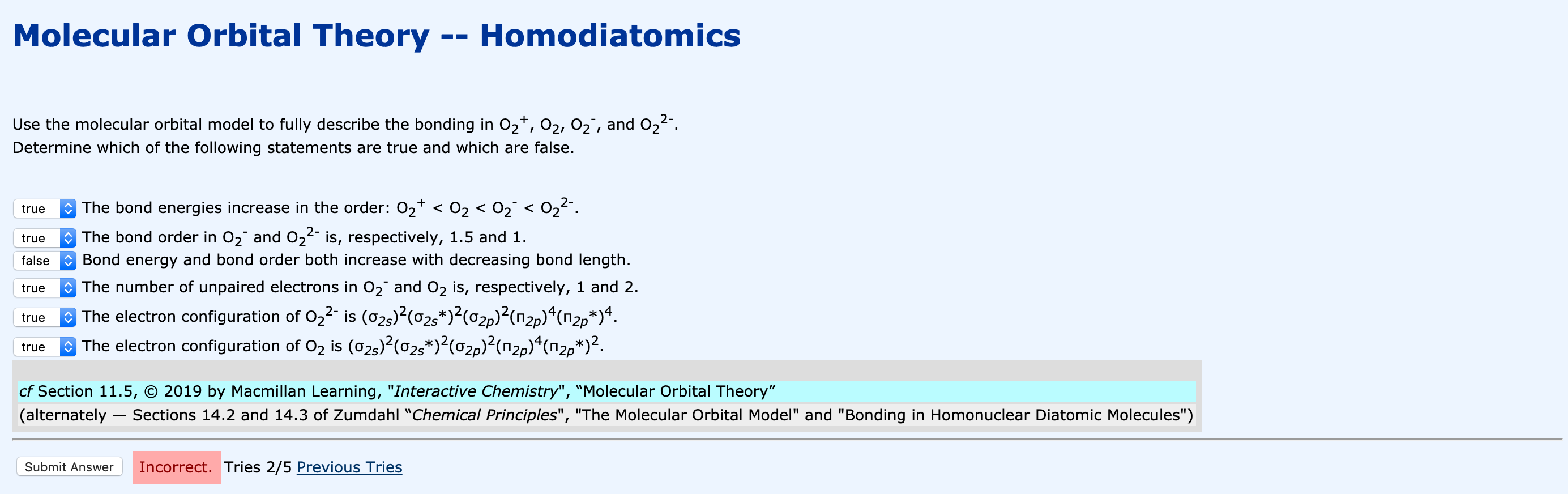 Solved Diatomic Molecular Orbital Energy Diagram Given that | Chegg.com